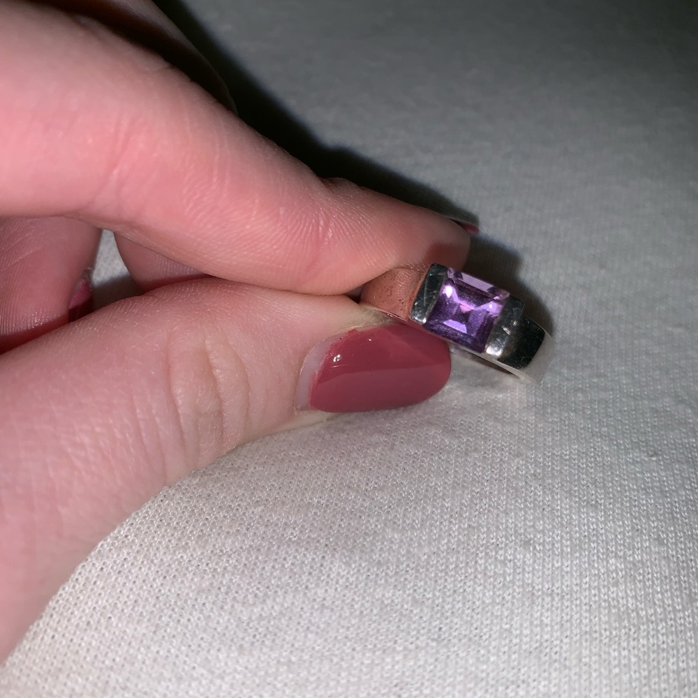 amethyst ring - Picture 4 of 4
